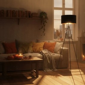 Lampada da terra 1xE27/40W/230V nera