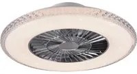 Plafoniera Ventilatore da Interno a led in Plastica