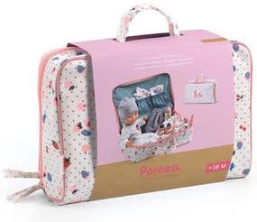 Baby Pomea - valigia con bambola Vanille e accessori