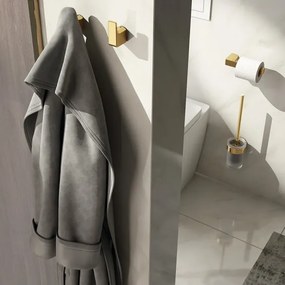 Gedy - Porta carta igienica PIRENEI oro opaco