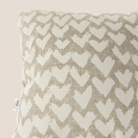 Arrow cuscini geometrici disponibile in diversi colori realizzato in tessuto Idrorepellente beige