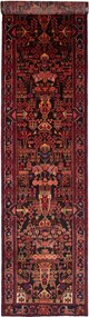 Hamedan Tappeto 110 x 490 Blu (Iran) Annodato A Mano