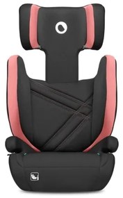 Lionelo - Seggiolino auto HUGO i-Dimensioni 100-150 cm nero/rosa