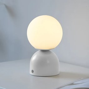 Schöner Wohnen 19218-16 - Lampada da tavolo LED dimmerabile RUDI LED/1,2W/5V bianca