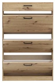 Scarpiera KAVI in rovere Artisan