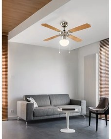 Eglo 56035 - Ventilatore da soffitto LED 1xE27/4,9W/230V Ø 106,6 cm