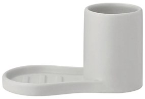 Supporto per detersivo grigio chiaro in gres Piro – Blomus