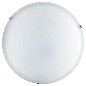 Lampadario Plafoniera Duna Ceiling Lamp Colore Bianco 60W Mis 40 cm