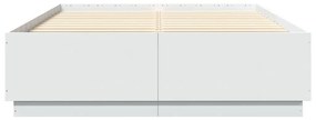 Giroletto bianco 140x200 cm in legno multistrato