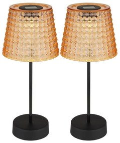Globo 36634-2A - Set 2x LED lampada solare SOLAR LED/0,06W/3V IP44 arancione