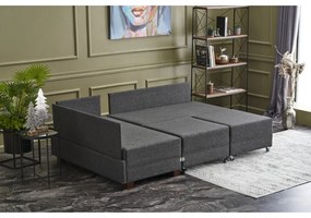 Divano angolare antracite (angolo sinistro) Fly - Balcab Home