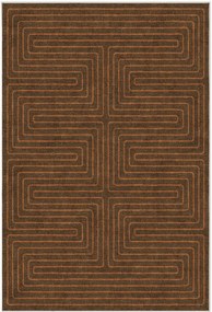 Tappeto a pelo corto lavabile Labyrinth by Jonathan Adler