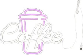 Decorazione luminosa al neon LED rosa 5 W Plexy – Star Trading