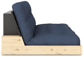 Divano letto blu scuro 196 cm Base - Karup Design