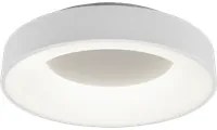 Plafoniera Led Interno Moderna Dimmer Bianco Opaco Interruttore Girona GD Trio