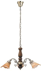 Rabalux 7093 - Lampadario a sospensione con catena RUSTIC 3 3xE14/40W/230V