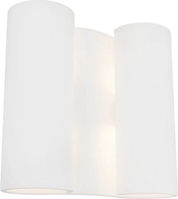 Applique da Parete 4xG9 PAPIRO in Gesso Pitturabile