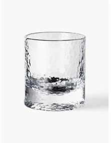 Bicchieri acqua con superficie in rilievo Forma 2 pz