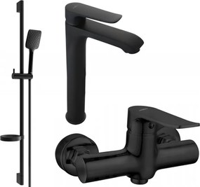 Mexen Pecos DS62 set doccia, nero - 72714DS62-70