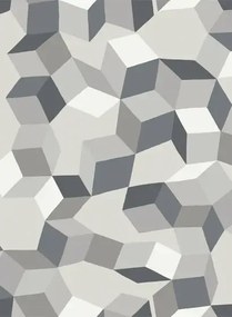 Cole & Son Carta da parati Puzzle - Black/ White