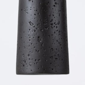 Sollux SL.1355 - Lampadario a sospensione con filo ELECTRA 1xGU10/10W/230V calcestruzzo/nero