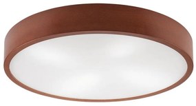 Plafoniera NATURAL 4xE27/60W/230V ø 57,5 cm pino/marrone