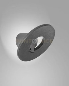 Elite applique grigio scuro a led 10w 3000k 1309lm per estero ip54 ...