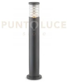 Tronco paletto 1 luce attacco e27 h.80,5cm ip65 antracite