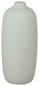 Vaso color salvia in ceramica (altezza totale 18 cm) Ceola – Blomus