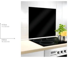 WENKO 53881100 - Pannello BLACK 60x70 cm nero
