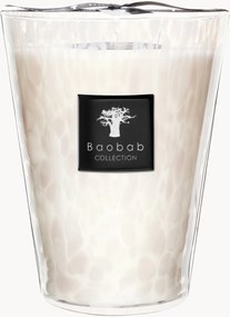 Candela profumata White Pearls (orchidea, fresia, muschio)