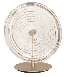 Lumetto LED da tavolo JOKEY in vetro decorato Trasparente 30x33 cm