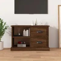 Mobile Porta TV Rovere Marrone 73x35,5x47,5cm Legno Multistratocod mxl 81963