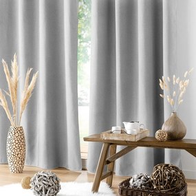 Tenda fonoassorbente grigio chiaro 140x260 cm Jupiter - douceur d'intérieur