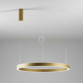 Criseide s/1g - lampadario a sospensione oro a led dimmerabile 3000...