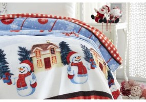 Coperta in misto cotone a tema natalizio 150x200 cm – Mila Home