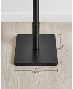 Appendiabiti da terra LINEA nero