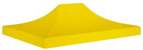 Tetto Per Tendone Per Feste 4,5x3 M Giallo 270 G/m² /