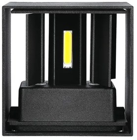 Applique LED da esterno LED/11W/230V 3000K IP65 nero