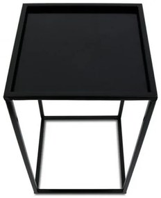 Portafiori 40x24 cm nero