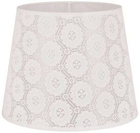 Duolla - Paralume per lampada da tavolo CLASSIC M E27 diametro 24 cm bianco