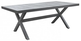 Tavolo da giardino 200x75x100 cm antracite