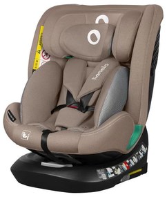 Lionelo - Seggiolino auto girevole con base BASTIAAN ONE i-Size 40-150 cm Beige sabbia
