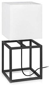 Markslöjd 107306 - Lampada da tavolo CUBE 1xE27/60W/230V