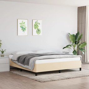 Giroletto Senza Materasso Crema 160x200 Cm İn Tessuto /