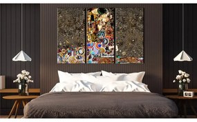 Quadro Mosaic of Love  Colore Marrone, Dimensioni e Misure 90x60