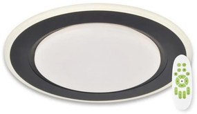 Top Lampada - Plafoniera LED dimmerabile NORMAN LED/51W/230V nero + +TC