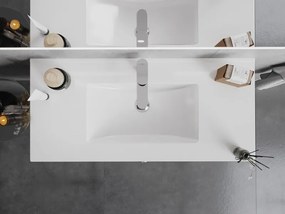 Mexen Atena lavabo da incasso in piano 101 x 46 cm, bianco - 25011000