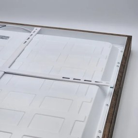 Brilagi-LED Plafoniera da bagno WOODY FRAME LED/40W/230V 60x60 cm IP44 rovere/noce