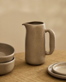 Kave Home - Servizio da tÃ¨ Tersilia in ceramica marrone